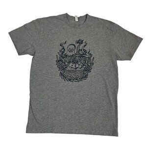 Closet Closing Sale! West Seattle Men's M Tshirt gray blue short sleeve knit so